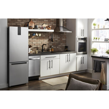 Whirlpool Bottom Mount Fridge (WRB543CMJZ) - Stainless Steel