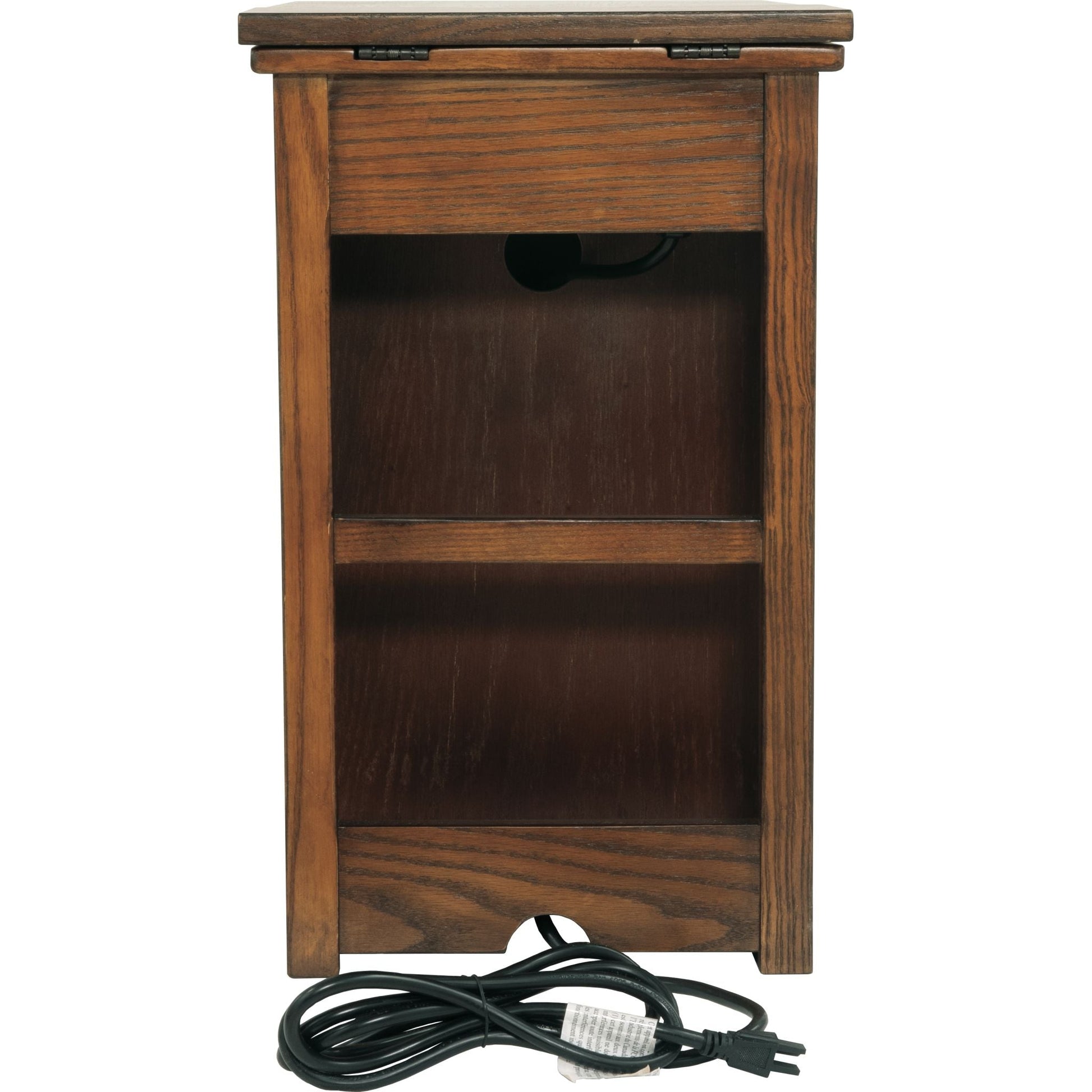 Laflorn Chairside Table - Brown