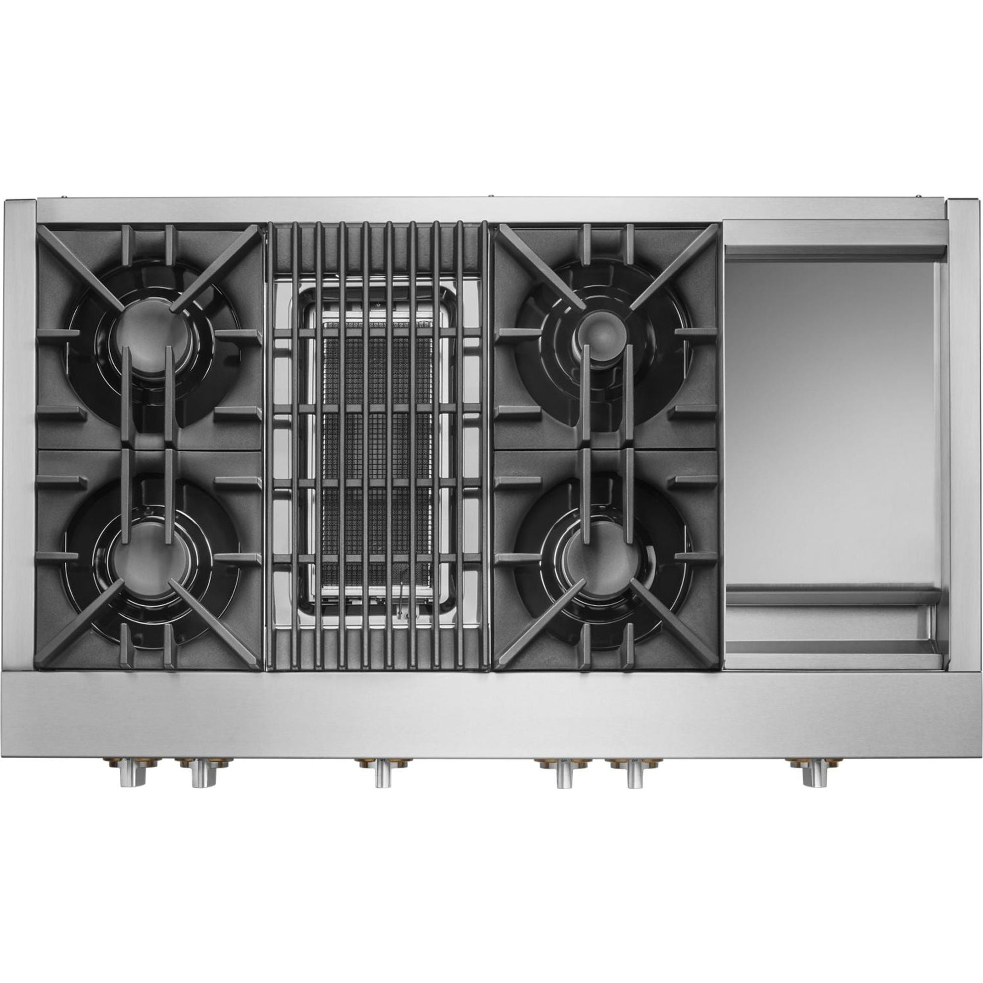 JennAir 48" Gas Cooktop (JGCP748HL) - Stainless Steel