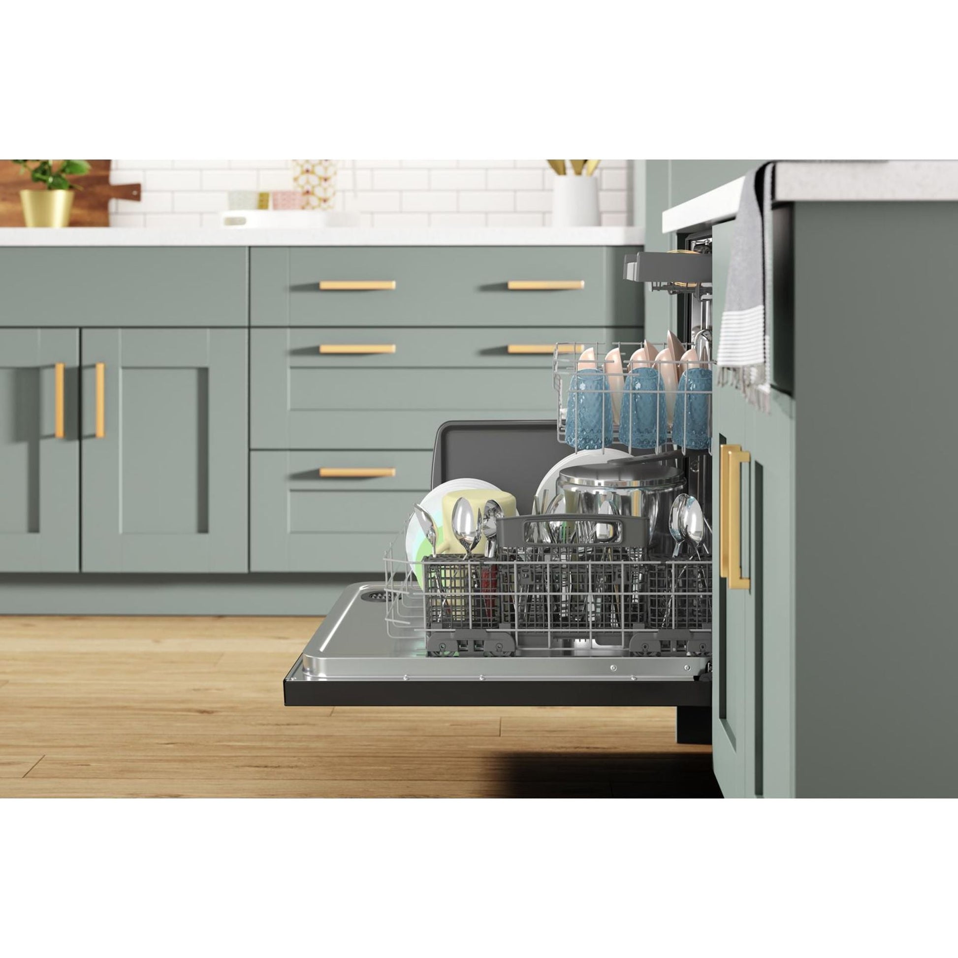 Whirlpool Dishwasher Stainless Steel Tub (WDT750SAKV) - Black Stainless