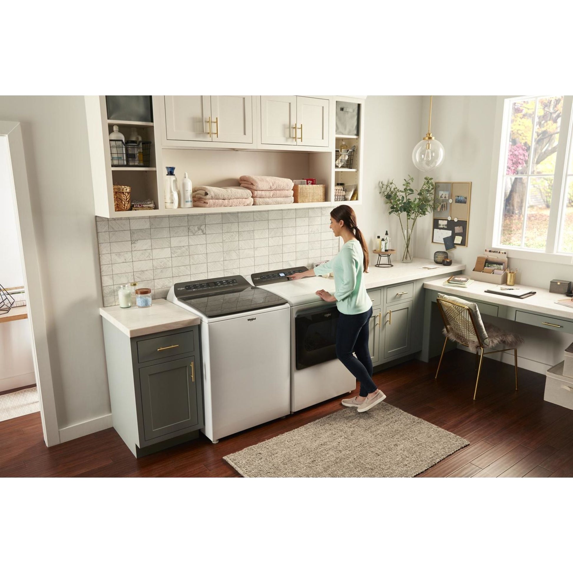 Whirlpool Top Load Washer (WTW6120HW) - White