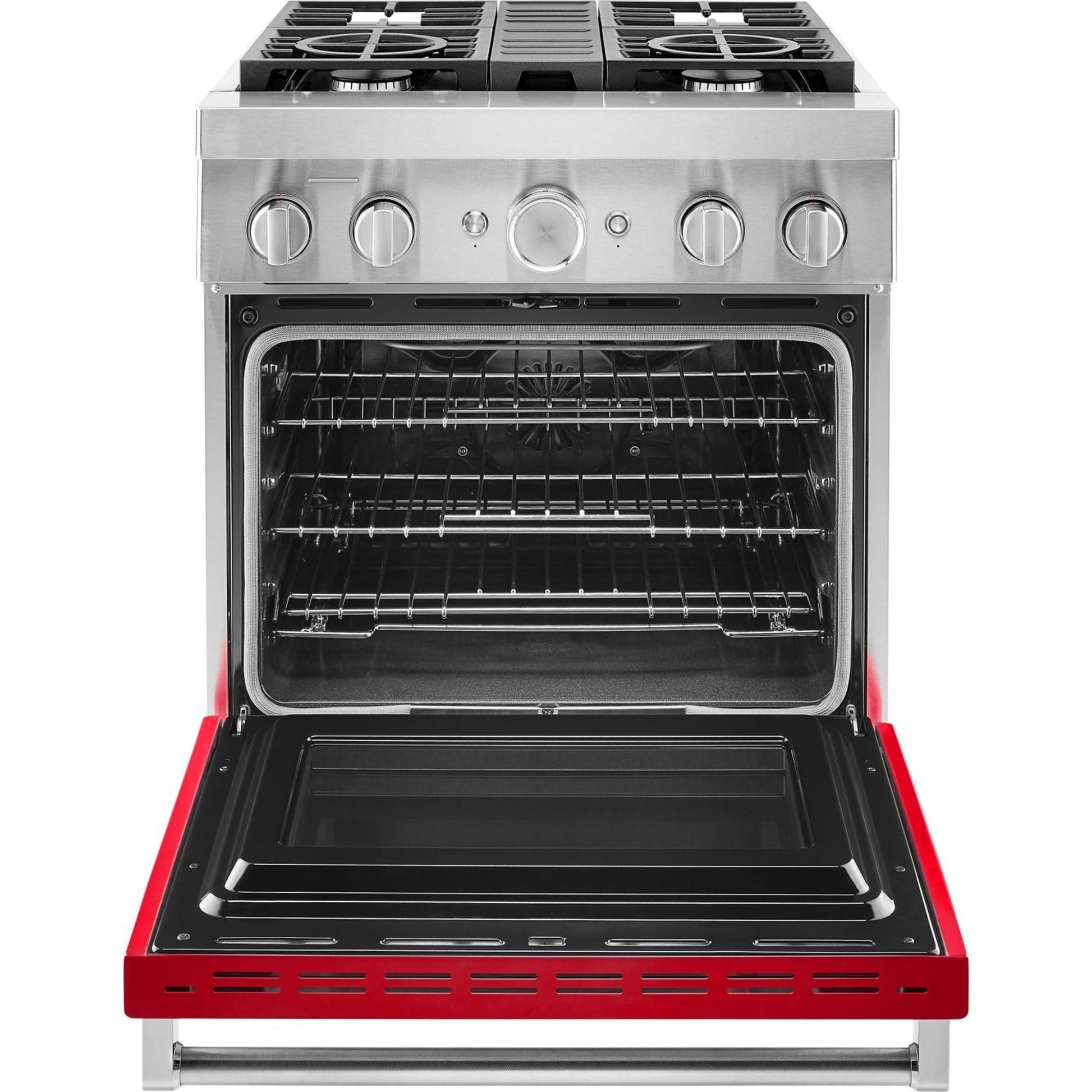 KitchenAid Dual Fuel Range (KFDC500JPA) - Passion Red