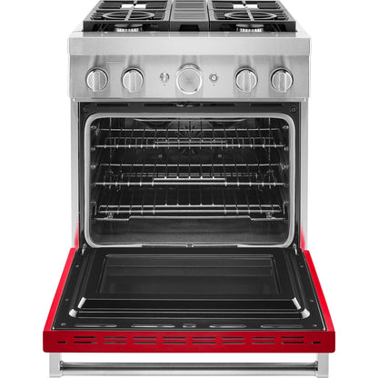 KitchenAid Dual Fuel Range (KFDC500JPA) - Passion Red