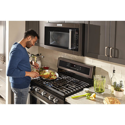 KitchenAid Gas Range (KFGG500EBS) - Black Stainless Steel
