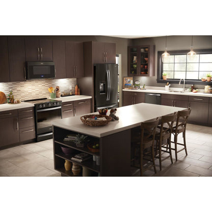 Whirlpool Front Control Range (YWEE750H0HV) - Black Stainless