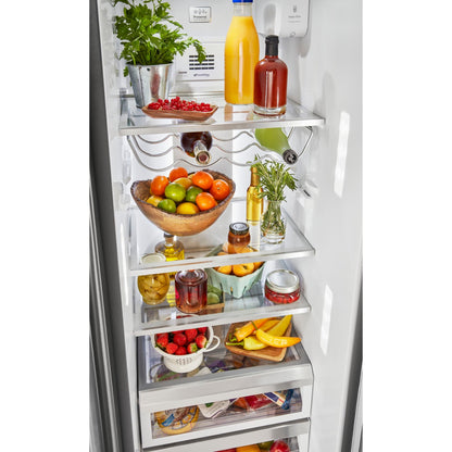 KitchenAid Counter Depth Fridge (KRSC700HPS) - Stainless Steel