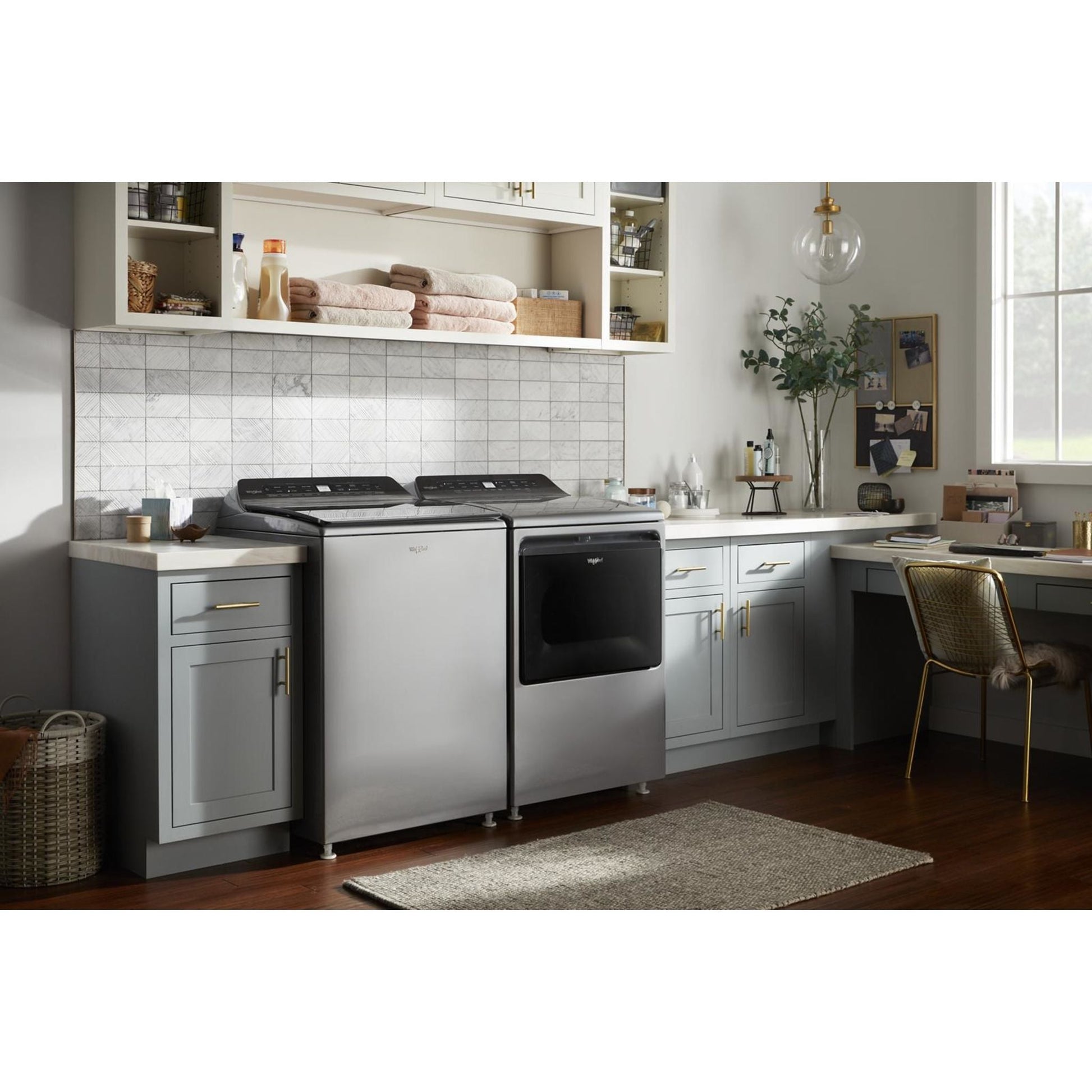 Whirlpool Top Load Washer (WTW5105HC) - Chrome Shadow