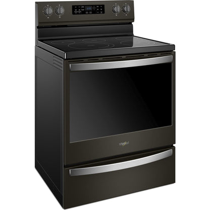 Whirlpool Convection Range (YWFE775H0HV) - Black Stainless