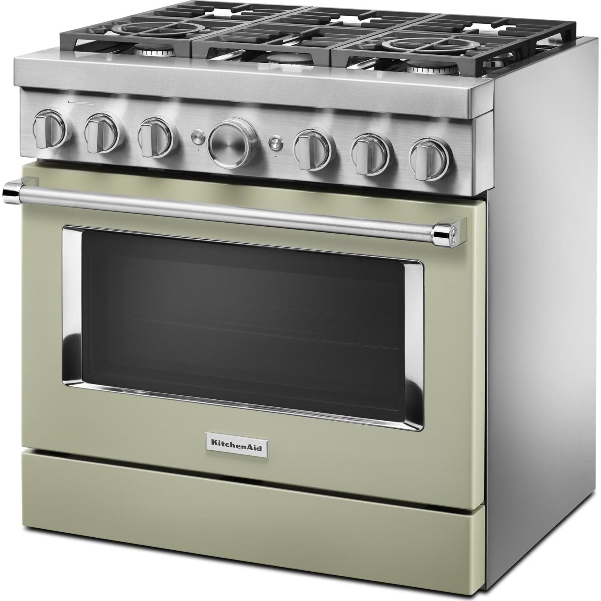 KitchenAid Dual Fuel Range (KFDC506JAV) - Avocado Cream