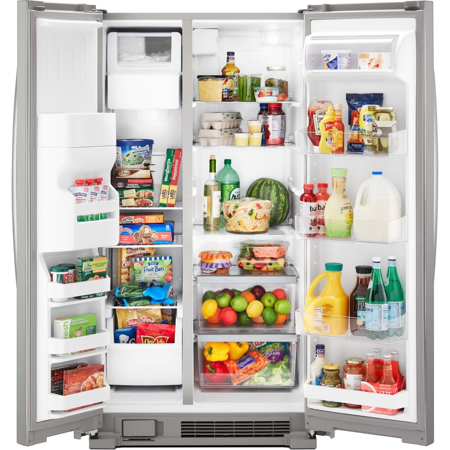 Whirlpool Side x Side Fridge (WRS335SDHM) - Stainless Steel