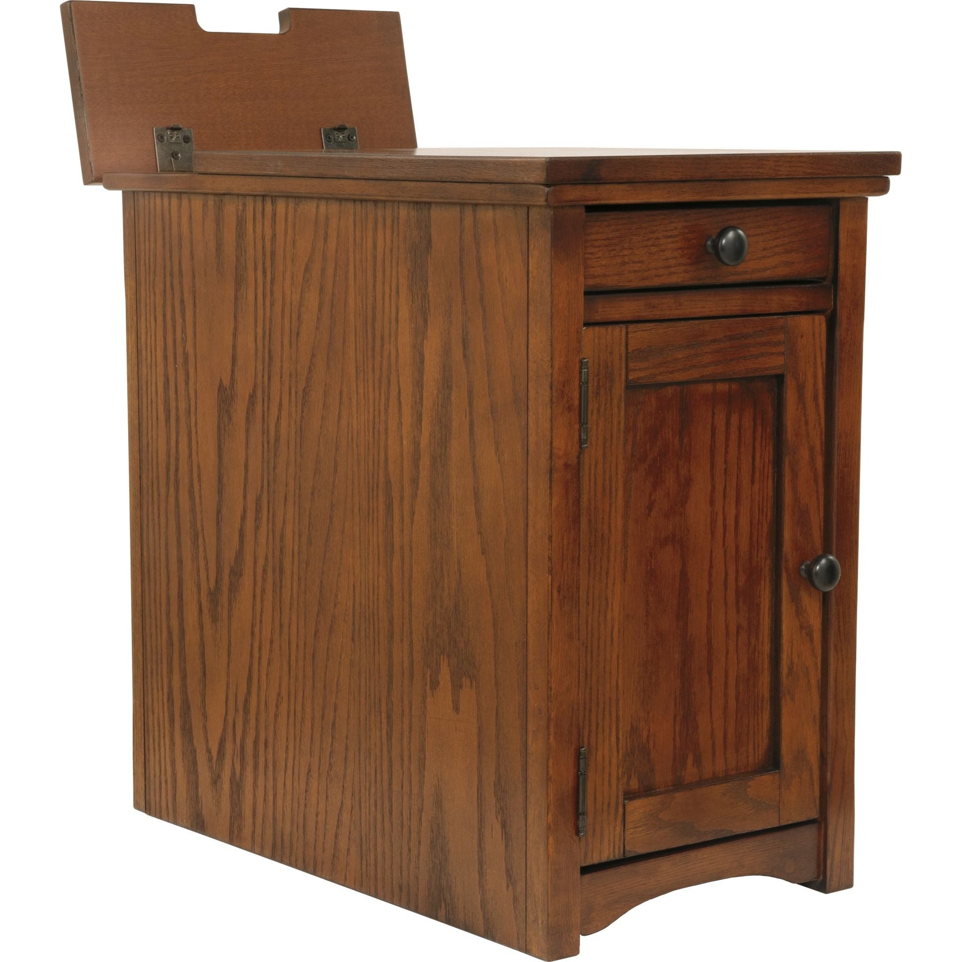 Laflorn Chairside Table - Brown
