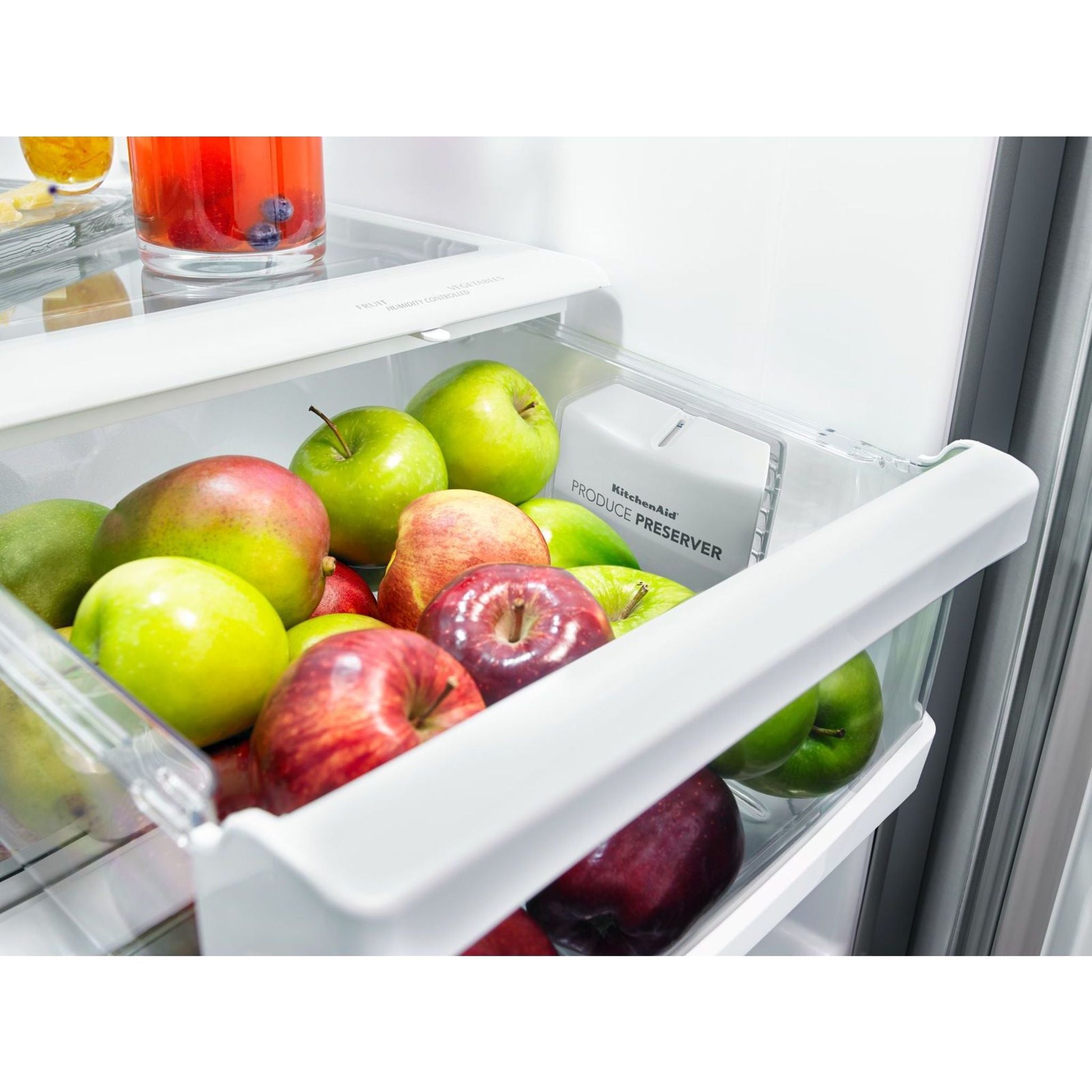 KitchenAid French Door Fridge (KRFF305ESS) - Stainless Steel