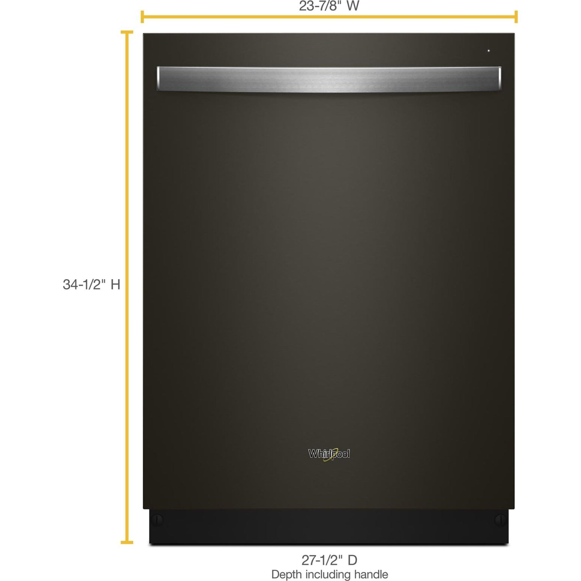 Whirlpool Dishwasher Plastic Tub (WDT730PAHV) - Black Stainless