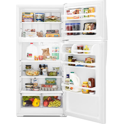 Whirlpool Top Mount Fridge (WRT134TFDW) - White