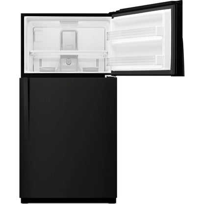 Whirlpool Top Mount Fridge (WRT541SZDB) - Black