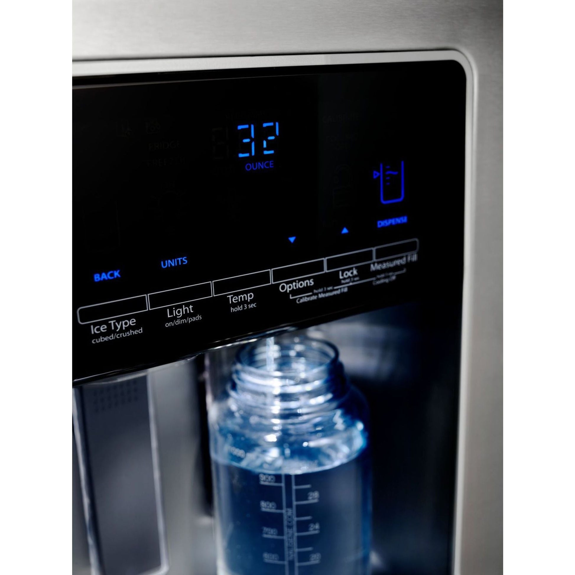 Whirlpool Side x Side Fridge (WRS571CIHZ) - Stainless Steel