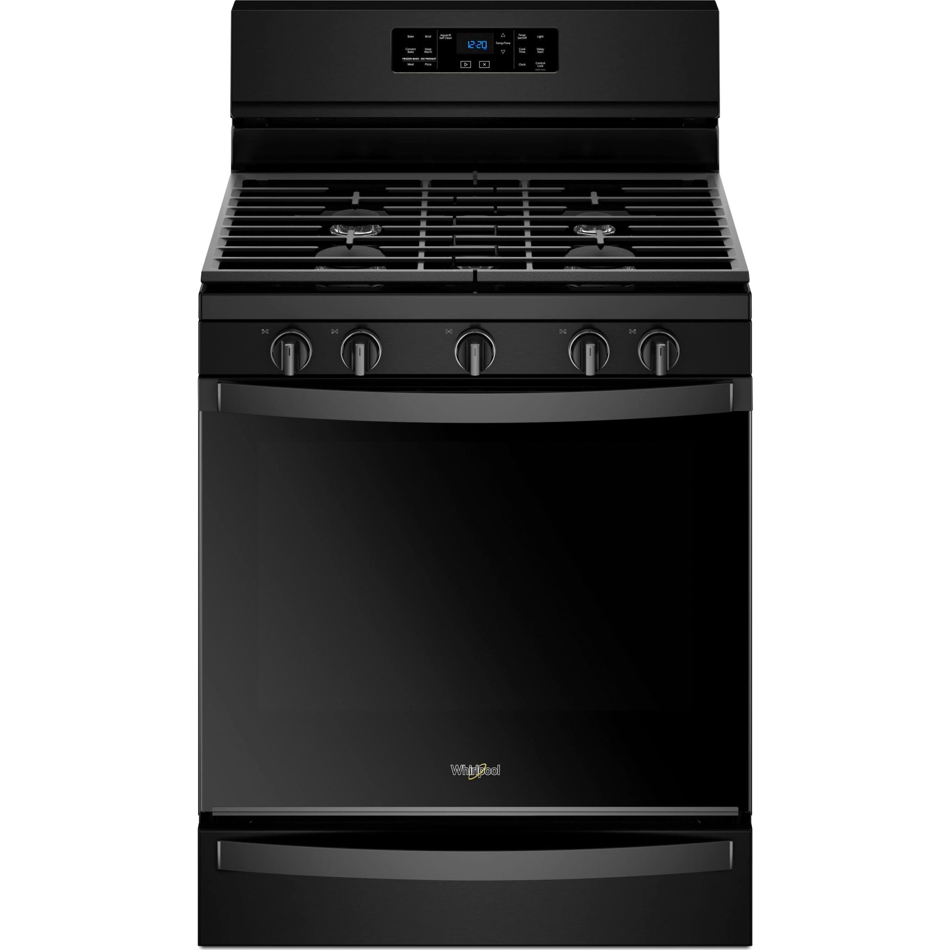 Whirlpool Convection Range (WFG775H0HB) - Black