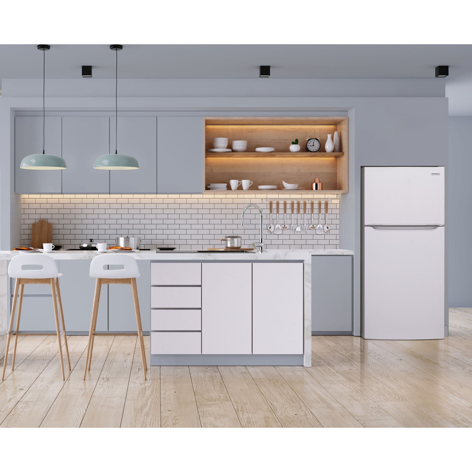 Frigidaire Top Mount Fridge (FFTR1835VW) - White