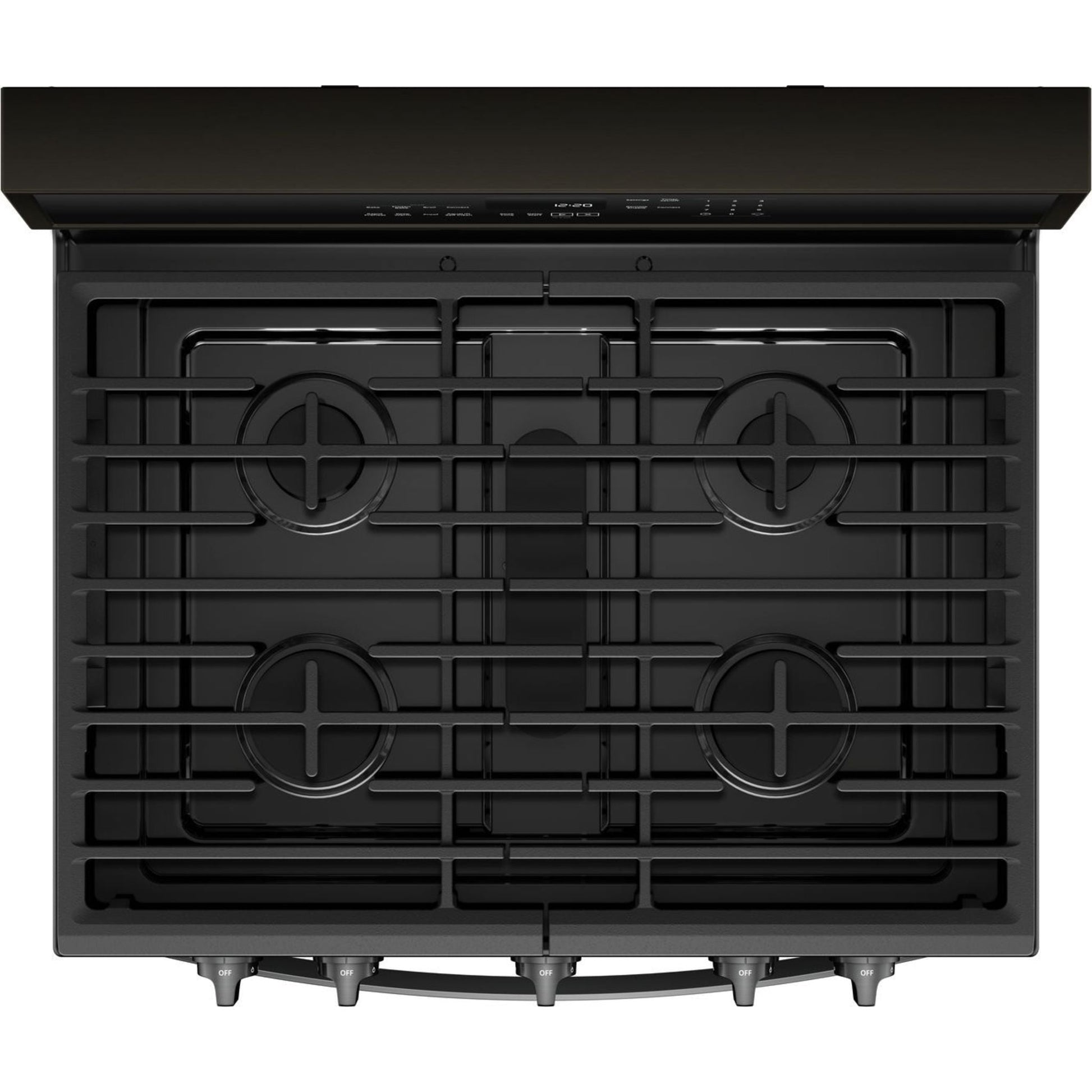 Whirlpool Gas Range (WFG975H0HV) - Black Stainless