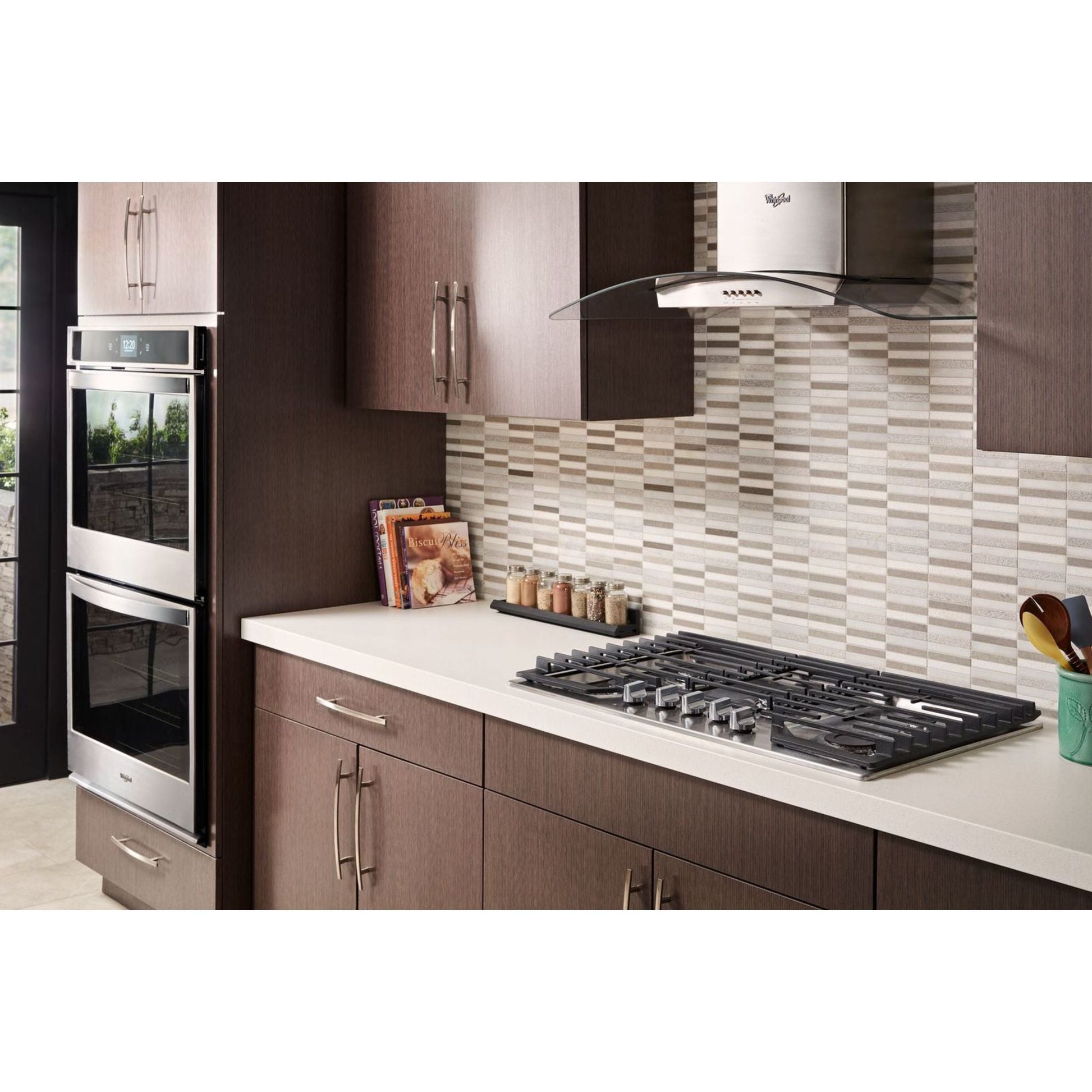 Whirlpool 36" Gas Cooktop (WCG55US6HS) - Stainless Steel