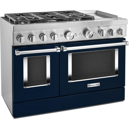 KitchenAid Dual Fuel Range (KFDC558JIB) - Ink Blue