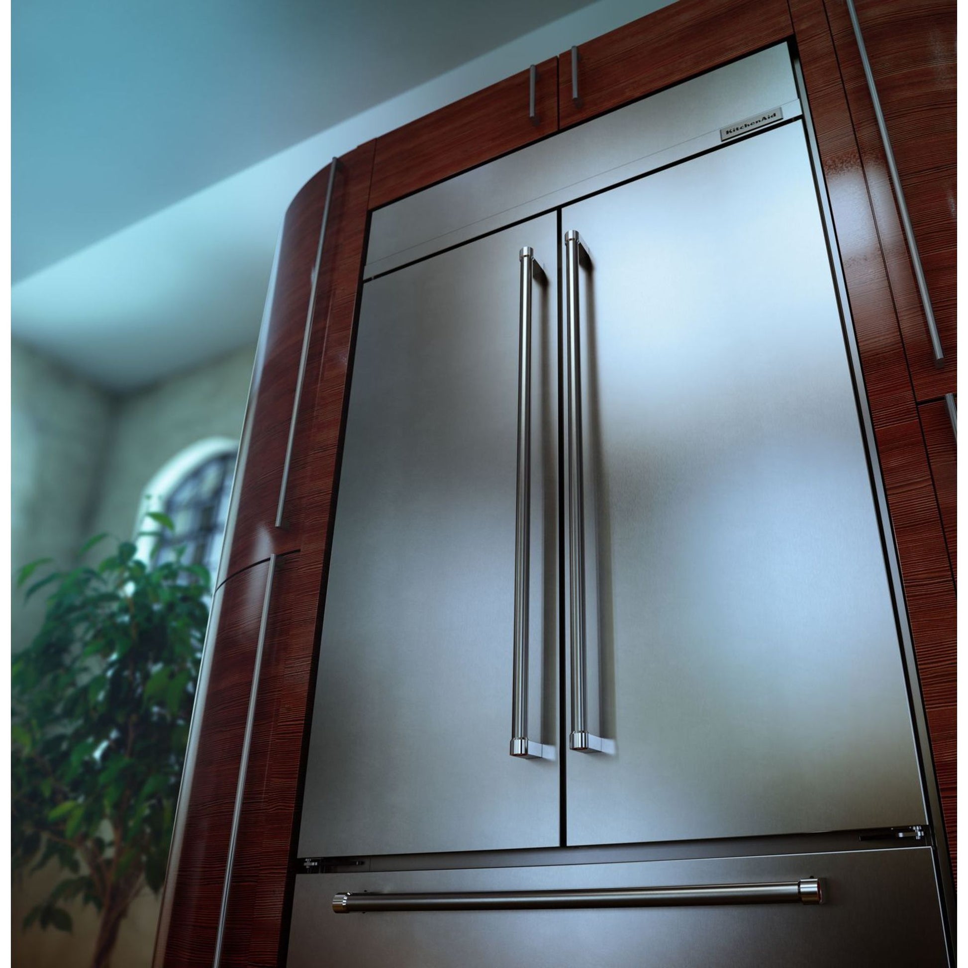 KitchenAid French Door Fridge (KBFN502ESS) - Stainless Steel