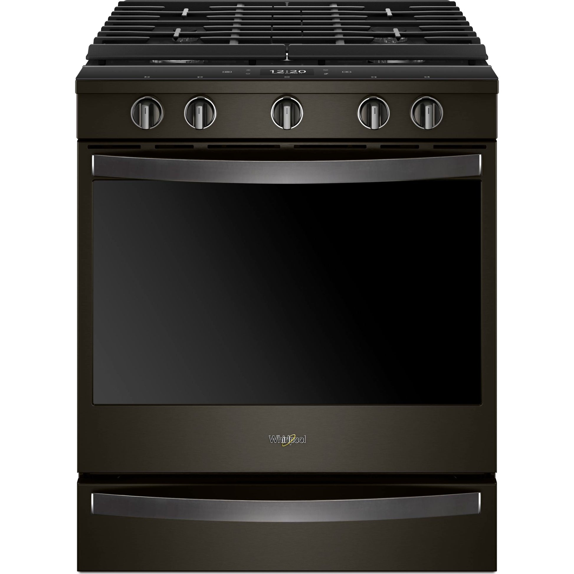 Whirlpool Gas Range (WEG750H0HV) - Black Stainless