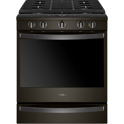 Whirlpool Gas Range (WEG750H0HV) - Black Stainless