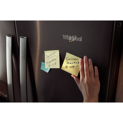 Whirlpool French Door Fridge (WRF555SDHV) - Black Stainless