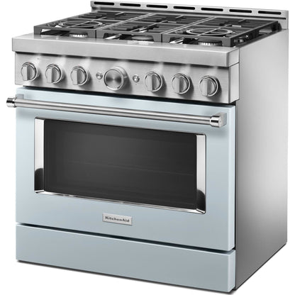 KitchenAid Gas Range (KFGC506JMB) - Misty Blue