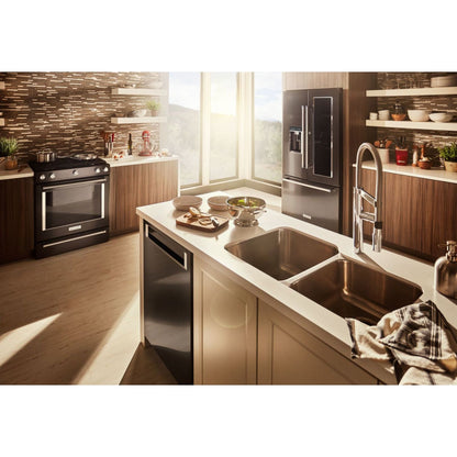 KitchenAid Gas Range (KSGG700EBS) - Black Stainless Steel