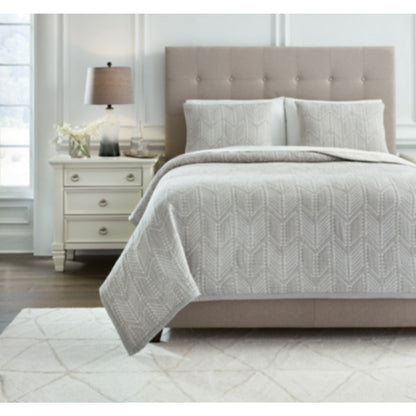 Jaxine Queen Coverlet Set