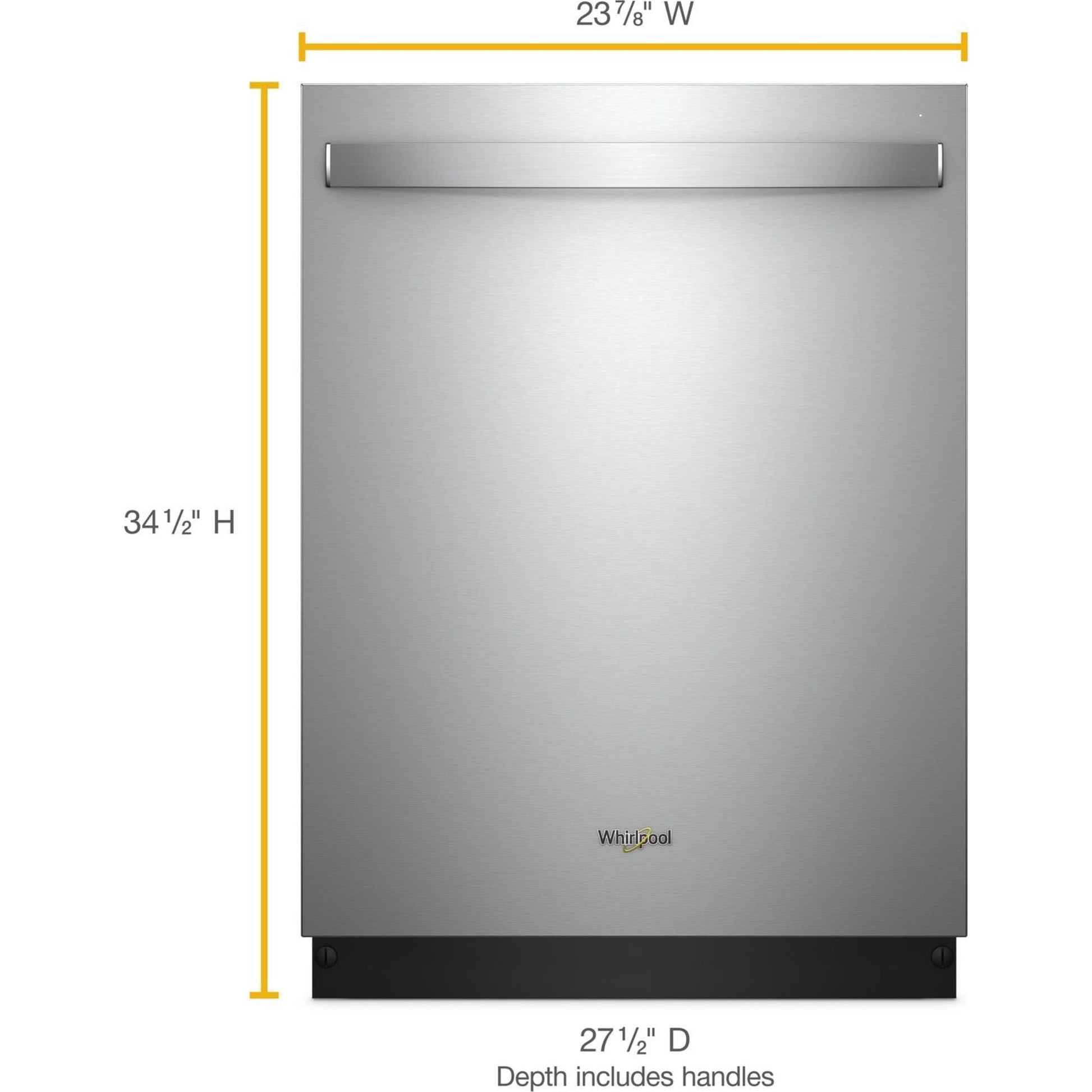 Whirlpool Dishwasher Plastic Tub (WDT730PAHZ) - Stainless Steel