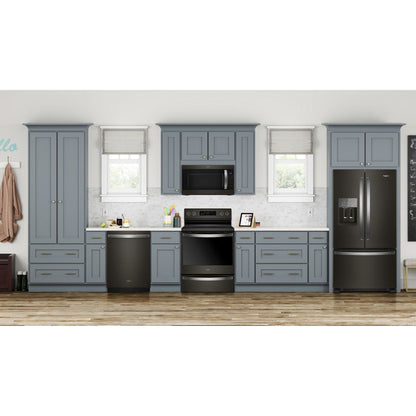 Whirlpool Convection Range (YWFE775H0HV) - Black Stainless