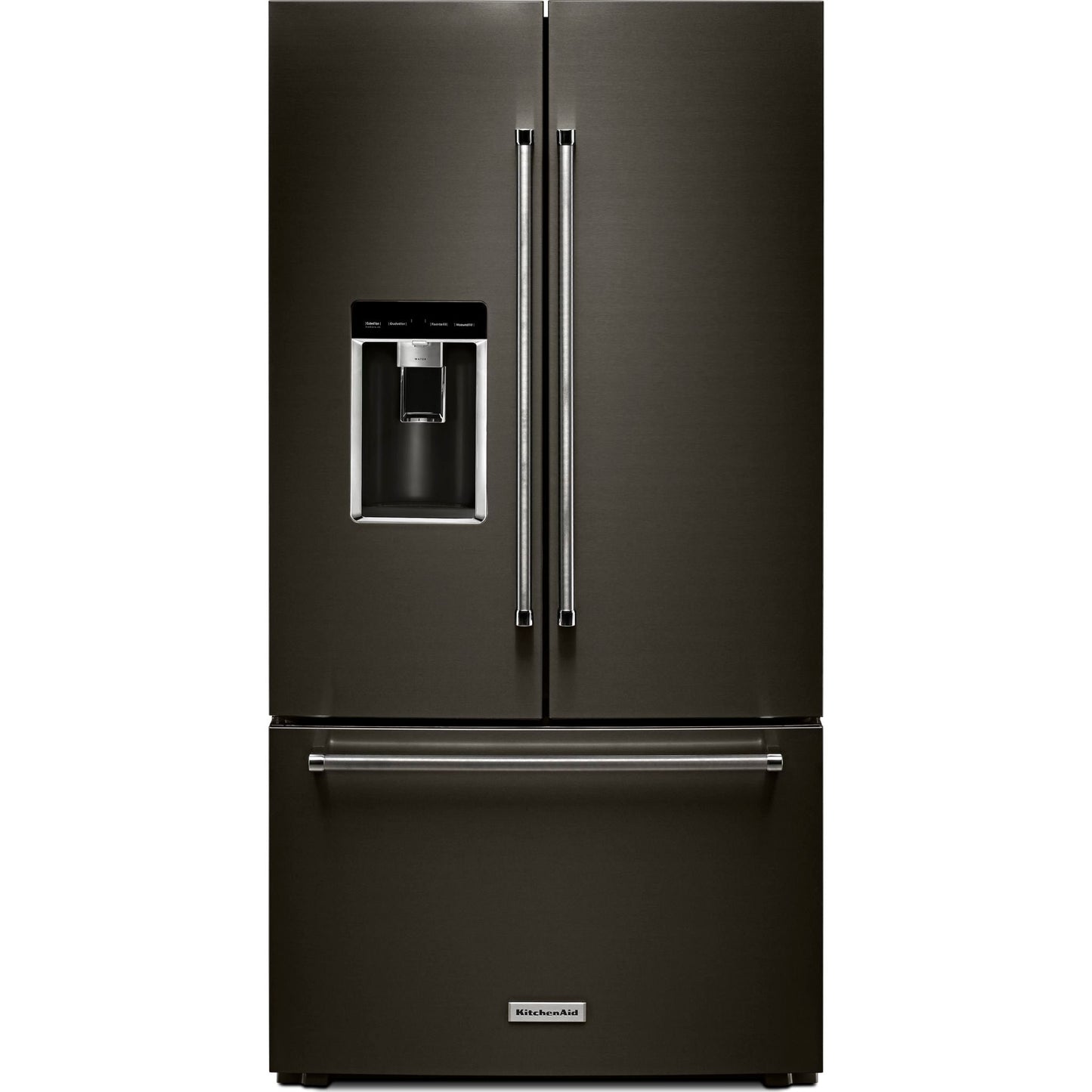 KitchenAid French Door Fridge (KRFC704FBS) - Black Stainless
