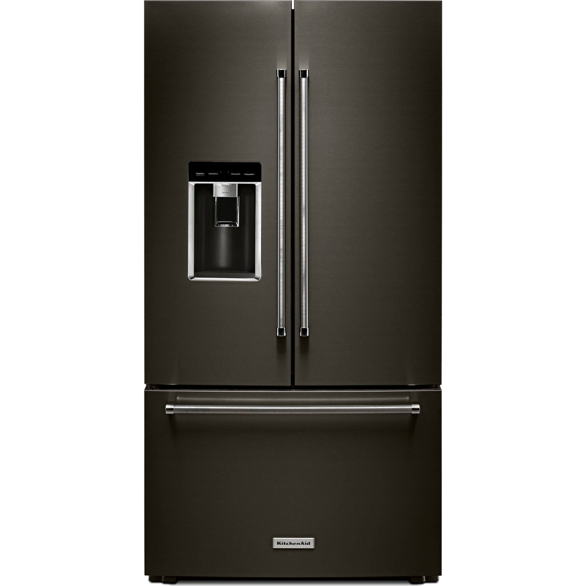KitchenAid French Door Fridge (KRFC704FBS) - Black Stainless