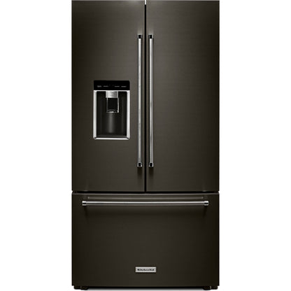 KitchenAid French Door Fridge (KRFC704FBS) - Black Stainless