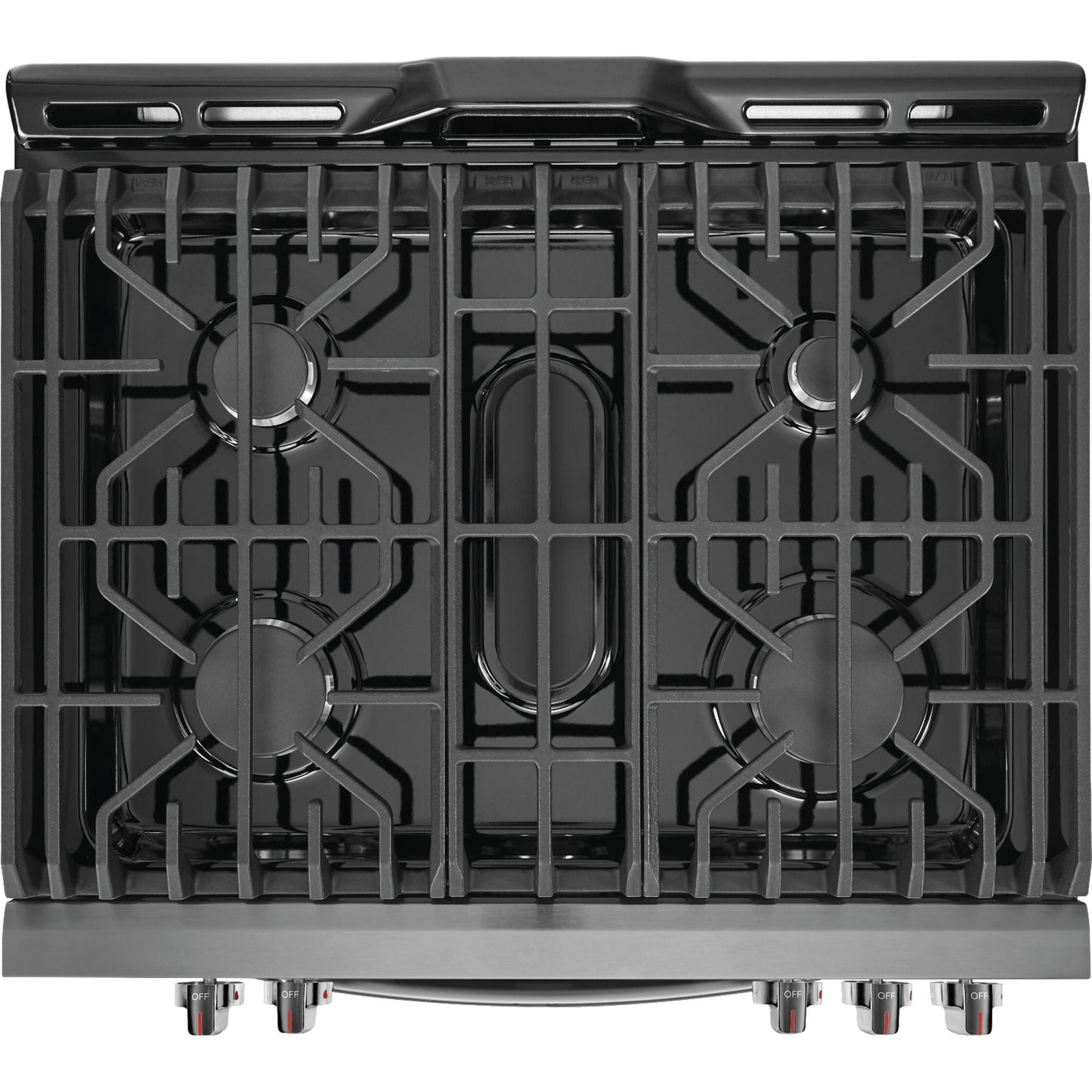 Frigidaire Gallery Gas Range (FGGH3047VD) - Black Stainless