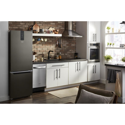 Whirlpool Bottom Mount Fridge (WRB543CMJZ) - Stainless Steel