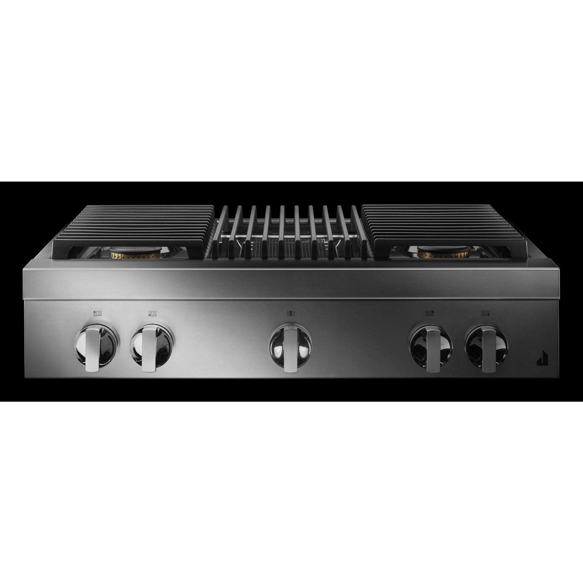 JennAir 36" Gas Cooktop (JGCP636HM) - Floating Glass Black
