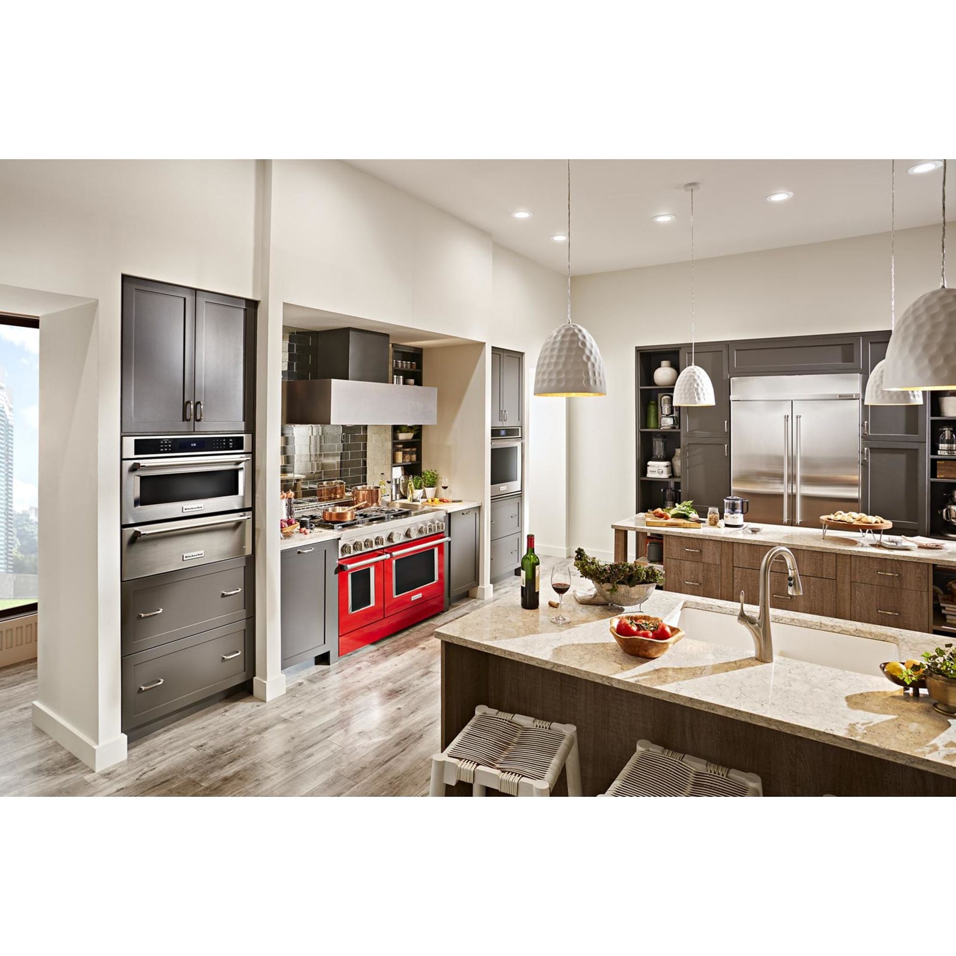 KitchenAid French Door Fridge (KBFN502ESS) - Stainless Steel