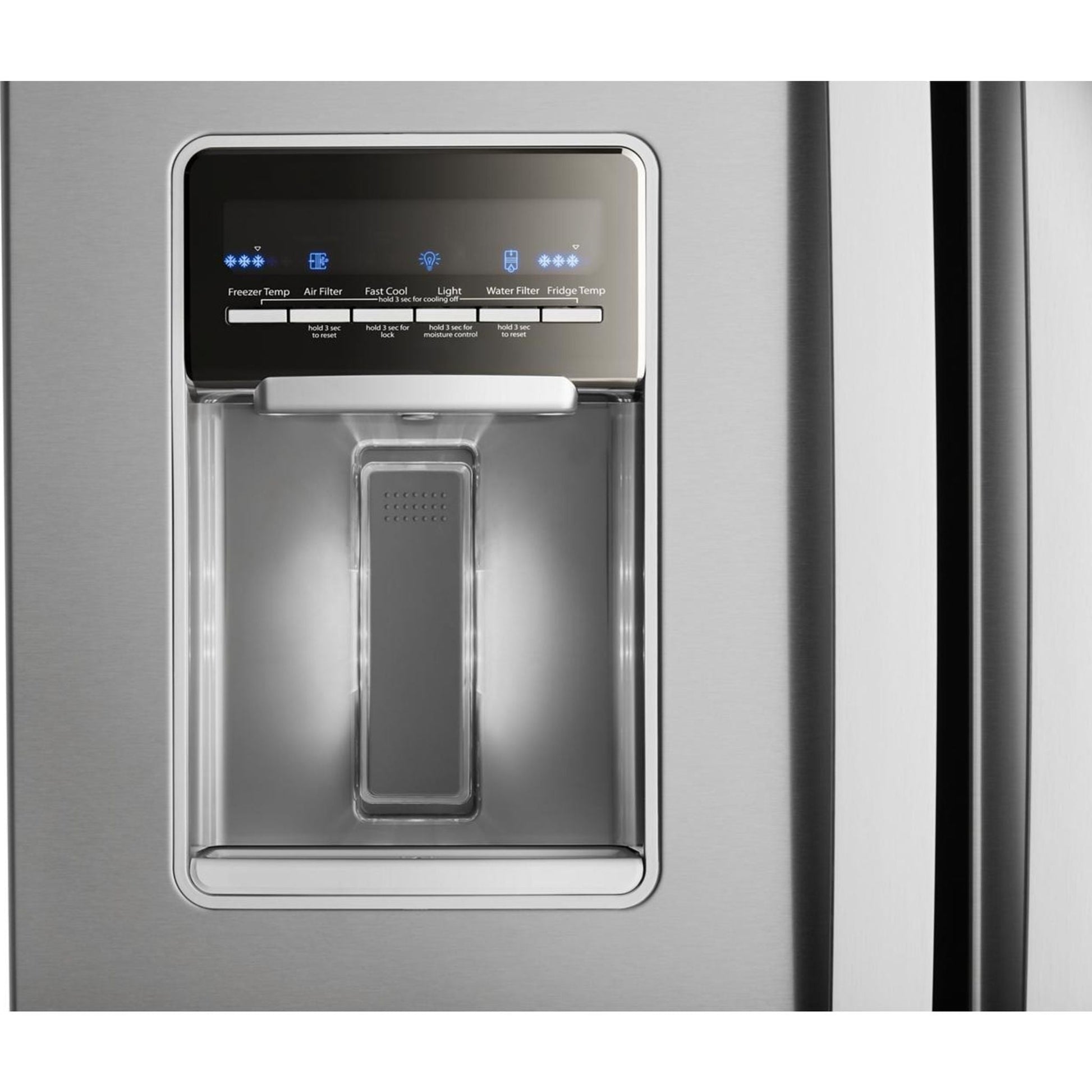 Whirlpool French Door Fridge (WRF560SEHZ) - Stainless Steel