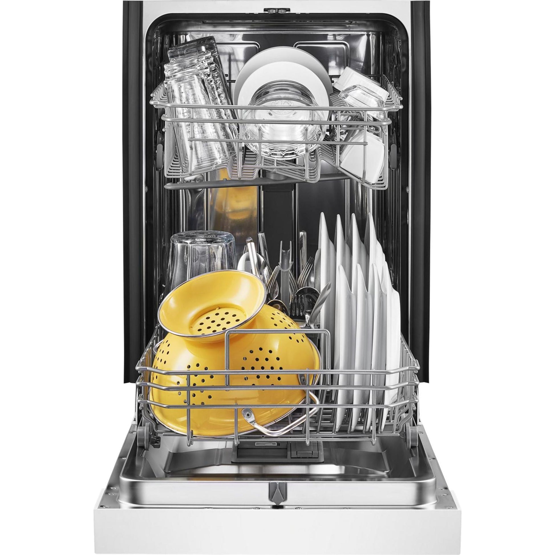 Whirlpool Dishwasher Stainless Steel Tub (WDF518SAHW) - White