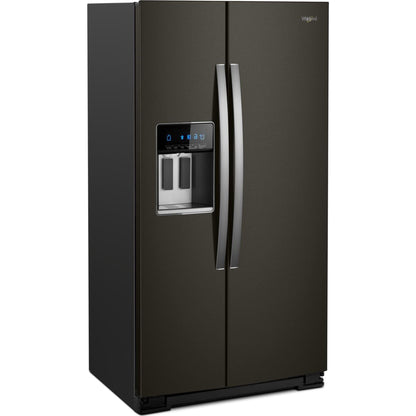 Whirlpool Side x Side Fridge (WRS571CIHV) - Black Stainless