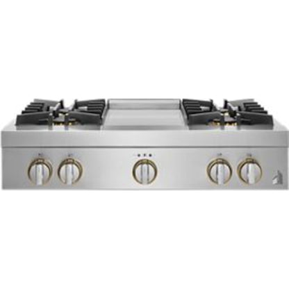 JennAir 36" Gas Cooktop (JGCP536HL) - Stainless Steel