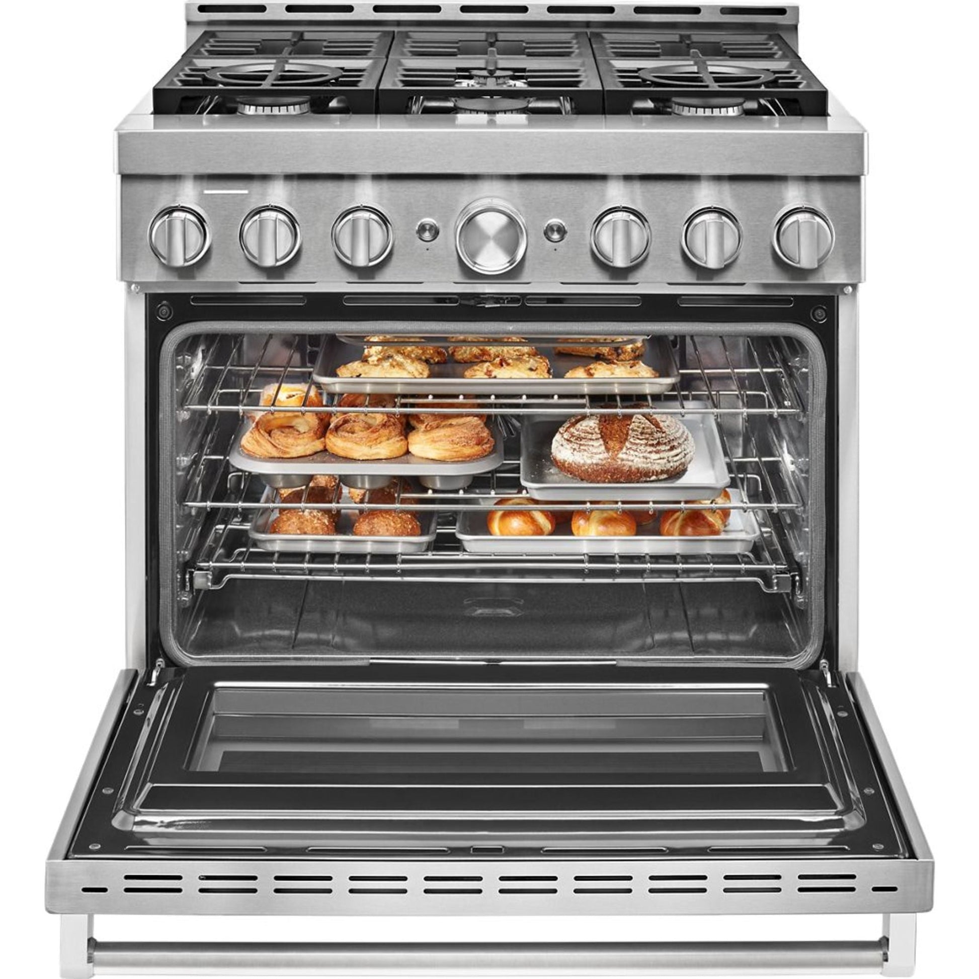 KitchenAid Gas Range (KFGC506JMB) - Misty Blue