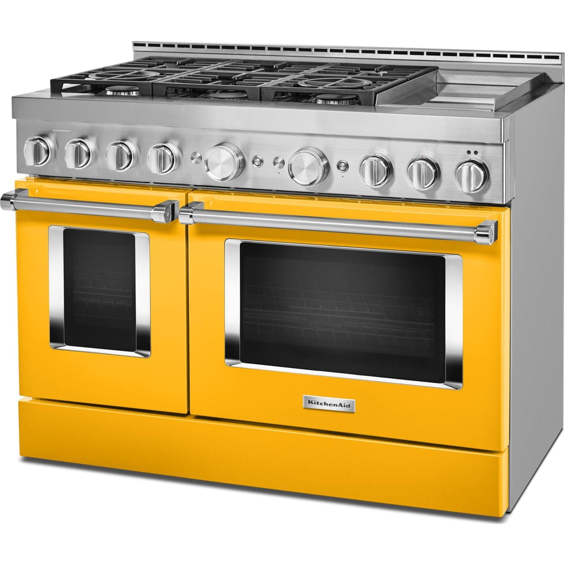 KitchenAid Gas Range (KFGC558JYP) - Yellow Pepper
