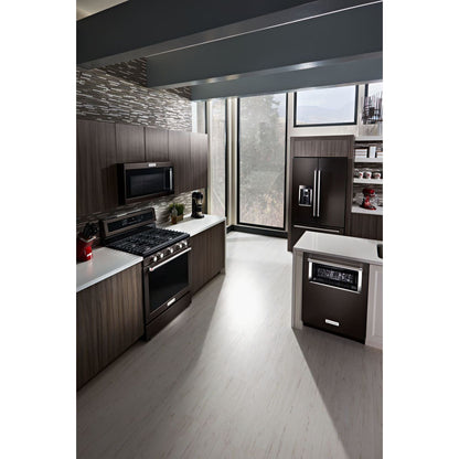 KitchenAid Gas Range (KFGG500EBS) - Black Stainless Steel