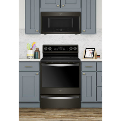 Whirlpool True Convection Range (YWFE975H0HV) - Black Stainless