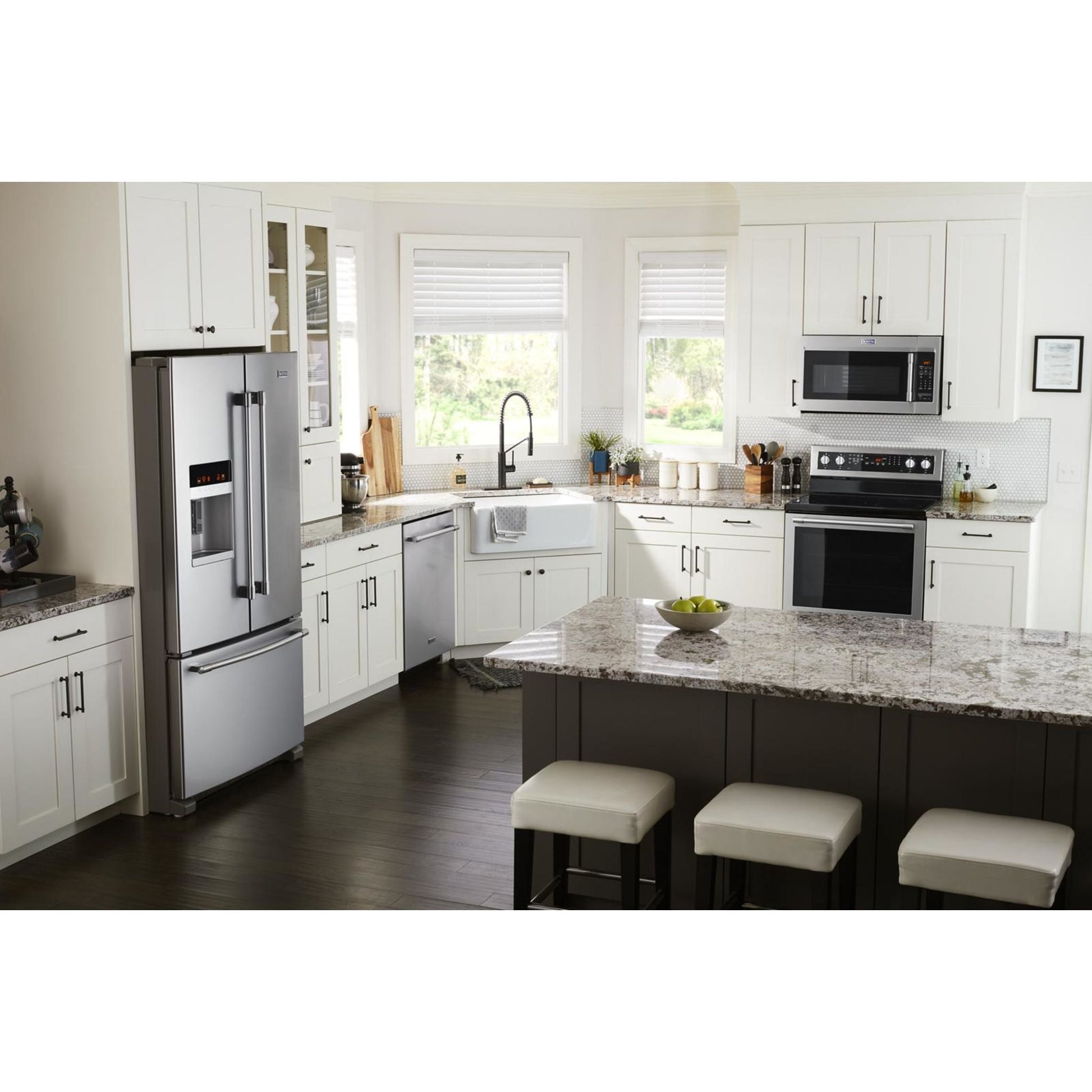 Maytag French Door Fridge (MFI2570FEZ) - Stainless Steel